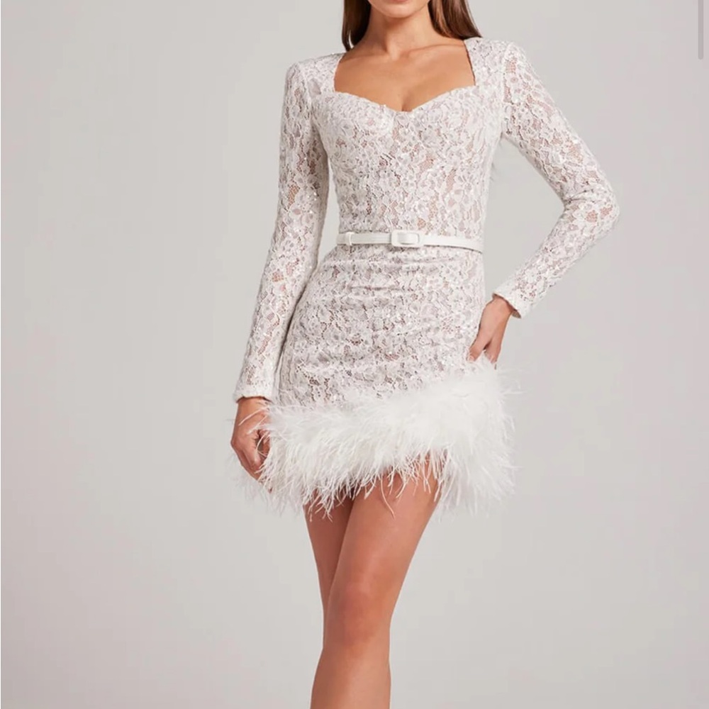 Nadine Merabi Carly White Dress
